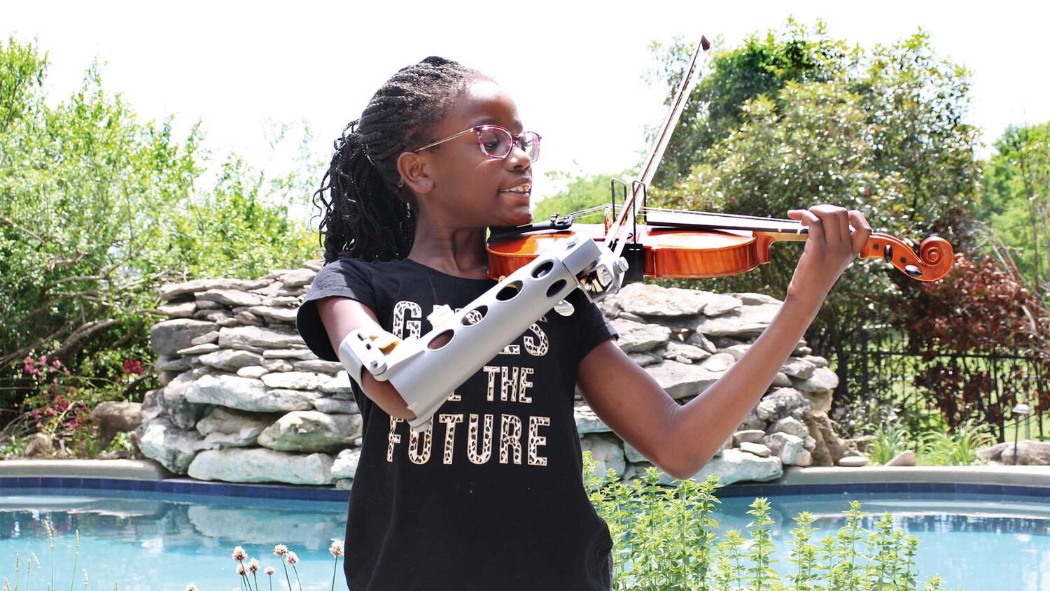 How Did a Team at OU-Tulsa Help a Young Girl Learn to Play the Violin?